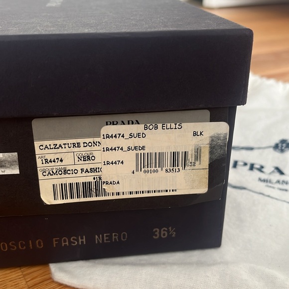 Vintage Prada Mules Size 36.5 - Picture 7 of 9